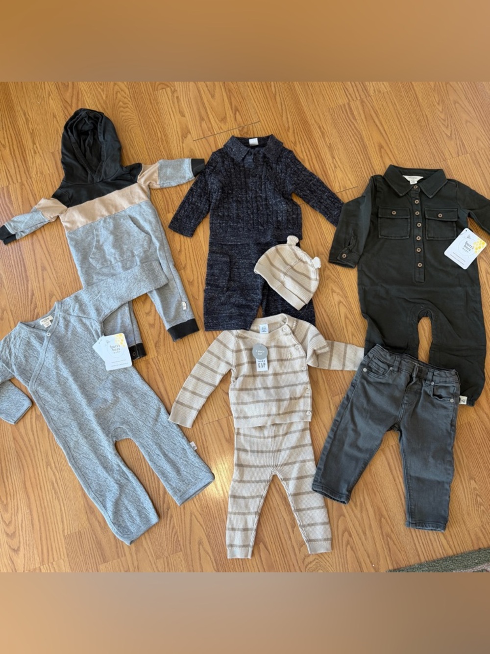 Baby Gap, Burt’s Bees, and Zara Baby Boy Neutral Bundle